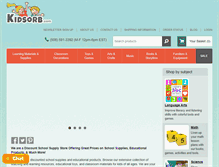 Tablet Screenshot of kidsorb.com